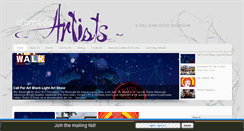 Desktop Screenshot of alamedaartists.com